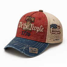 Load image into Gallery viewer, Women's Embroidered Cotton Baseball Cap | Retro Letter Style