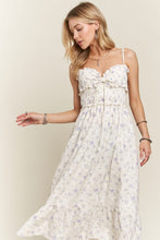 Load image into Gallery viewer, Beautiful Smocked Floral Dress Feminine & Flowy Dress Romantic Floral Print Girl Dress
