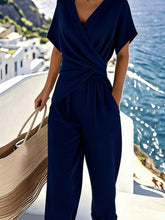 Load image into Gallery viewer, Women's Loose Irregular Short-Sleeve Two-Piece Set