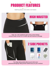 Load image into Gallery viewer, 3-Pack High-Waisted Biker Yoga Shorts
