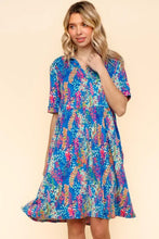 Load image into Gallery viewer, Johnny Collar Babydoll Dress with Side Pockets – Babydoll Dress, Johnny Collar Dress, Pocketed Dress, Button Down Dress, Relaxed Fit Dress