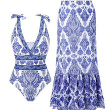 Load image into Gallery viewer, Ethnic Style One-piece Swimsuit For Women Beach Suit