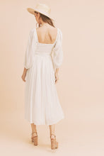 Load image into Gallery viewer, New Summer Ruffled Smocked Square Neck Balloon Sleeve Comfortable Dress – Feminine, Chic, and Elegant for Any Occasion