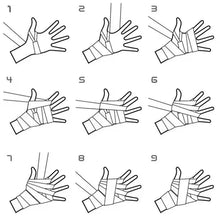 Load image into Gallery viewer, 2PCS 1.5/2/3/5M Boxing Training Bandages Cotton Sports Bandages Sanda Kick Boxing Mma Hand Gloves Wraps Belt Boxing Sports Strap