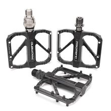 Load image into Gallery viewer, 2pcs Bicycle Pedal Mountain Bike Aluminum Alloy Bearing Pedal Non-Slip Quick Release Platform Pedal Accessories Pedals Bicycle Flat Pedals Aluminum 9/16" Sealed Bearing Lightweight Platform For Road Mountain