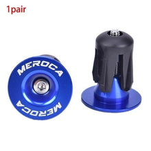 Load image into Gallery viewer, 2Pcs Bike Lightweight Bar End Plugs Aluminum Road Bicycle Grip Anti-Slip Handlebar Caps Bike Bar End Plugs Bike Handlebar Caps Handlebar End Plugs For Most Bicycles Road Bike Mountain Bike