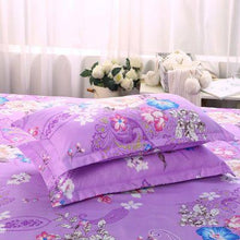 Load image into Gallery viewer, 2pcs Silk Pillowcase For Hair And Skin With Hidden Zipper Print Pillow Case Adult Thick Pillow Case For Home Decor King Size Pillow Case
