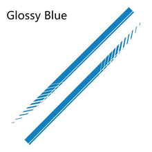 Load image into Gallery viewer, 2PCS Universal Car Side Skirt Decal Stickers Body Side Sports Racing Stripe Car Side Stripes Universal Racing Sticker Decals Side Stripe Skirts Stickers Body Side Graphics Vinyl Sticker Decals Racing Sport Automobiles Body Wrap Car Accessories