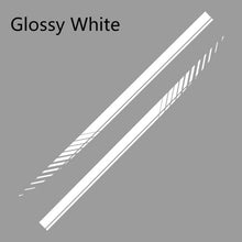Load image into Gallery viewer, 2PCS Universal Car Side Skirt Decal Stickers Body Side Sports Racing Stripe Car Side Stripes Universal Racing Sticker Decals Side Stripe Skirts Stickers Body Side Graphics Vinyl Sticker Decals Racing Sport Automobiles Body Wrap Car Accessories