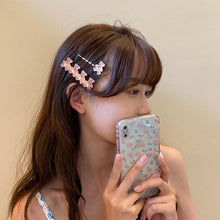 Load image into Gallery viewer, 2Pcs/Set New Girls Cute Cartoon Bear Jelly Color Hairpins Sweet Hair Clips Bangs Side Barrette Headband Fashion Hair Accessories For Women