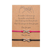 Load image into Gallery viewer, 2pcs/set Simple Matching Adjustable Rope Bracelet Set For Women New Minimalist String Couple Bracelets Friendship Jewelry Gift Handmade Adjustable Braided Rope Bracelets Lucky Wish Jewelry