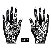 Load image into Gallery viewer, 2Pcs/Set Temporary Womens Tattoo 25 Luxury Designs Body Art Waterproof Tattoo For Hands Wedding Party