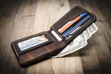 Load image into Gallery viewer, Badge Bifold Wallet - Walnut Brown