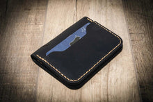 Load image into Gallery viewer, The Georgetown Minimalist Wallet in Black