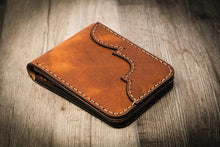 Load image into Gallery viewer, Western Bifold Wallet - Chestnut Brown