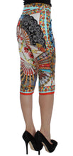 Load image into Gallery viewer, Dolce & Gabbana Multicolor Majolica Sicily Silk Pants