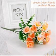 Load image into Gallery viewer, 30cm Artificial Silk Peony Flowers Bouquet for Home Decoration - Faux Christmas Flowers & Wedding Flowers