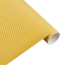 Load image into Gallery viewer, 30cmx127cm 3D Carbon Fiber Vinyl Car Wrap Sheet Roll Film Car Stickers Carbon Fiber Vinyl Wrap Decal Motorcycle Auto Styling Carbon Fiber Vinyl Car Wrap Sheet Roll Film Car Stickers and Decal Motorcycle Automobiles Accessories Automobiles