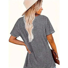 Load image into Gallery viewer, Sunrise Print Round Neck T-Shirt