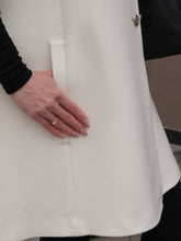 Load image into Gallery viewer, Paris Cashmere Bland Cape in Ivory