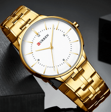 Load image into Gallery viewer, Men's Waterproof Watch With Shining Bracelet In Five Modern Designs Perfect Gift For Your Loved One