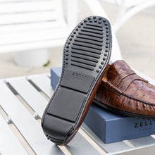 Load image into Gallery viewer, 33-100-BRN MONZA Ostrich Quill Driver, Brown