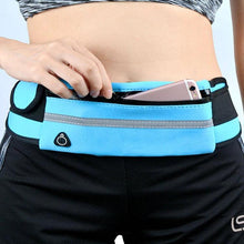 Load image into Gallery viewer, Fitness Waist Bag With Pocket Slim Running Jogging Belt Fanny Pack Bag For Hiking Cycling Workout Sports Gym