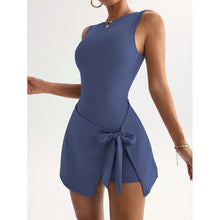 Load image into Gallery viewer, Women's Fitness Beauty-Back Yoga Dress – Sleeveless Active Mini