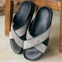 Load image into Gallery viewer, Women's Grigio Amalfi Crossover Sandal