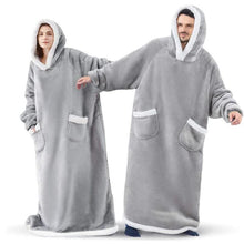 Load image into Gallery viewer, Winter TV Hoodie Blanket Winter Warm Home Clothes Women Men Oversized Pullover With Pockets