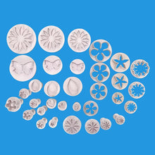 Load image into Gallery viewer, 33pcs Fondant Cutter Cake Tools Cookie Mold Biscuit Mould Craft 3D Bakeware Sets New Baking Mold Pastry Fondant Cake Decorating Sugarcraft Cookie Cutter Tools Mold Durable Cake Mould For Cookies