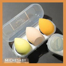Load image into Gallery viewer, 3/4 Piece Set Of Makeup Sponge Healthy Latex Soft Sponge Wet And Dry Set Beauty Makeup Tool Colorful Makeup Sponges Set For Womens