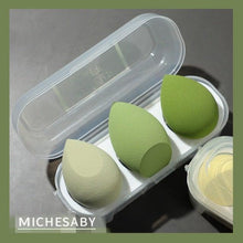 Load image into Gallery viewer, 3/4 Piece Set Of Makeup Sponge Healthy Latex Soft Sponge Wet And Dry Set Beauty Makeup Tool Colorful Makeup Sponges Set For Womens