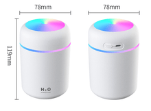 Load image into Gallery viewer, Modern Mini Portable Humidifier Aroma Oil Diffuser With Two Spraying Modes and Automatic Off Function In Several Modern Colors
