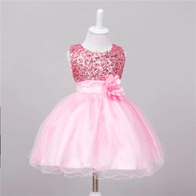 Load image into Gallery viewer, Baby Sequin Dress Flower Girl Wedding Princess Dress