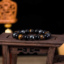 Load image into Gallery viewer, Legendary Tiger Eye Bracelet Powerful Confidence Natural Stone Bracelet Chakra