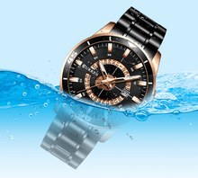 Load image into Gallery viewer, Men's Modern Sports Waterproof Watch Luxury Unique Design Fluorescent Hands Perfect Gift
