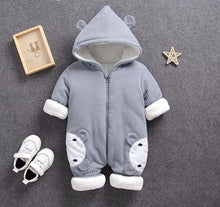 Load image into Gallery viewer, Baby Newborn Jumpsuit Snowsuit Warm Romper Cotton Jackets for baby Girl & boy In Modern Desgn