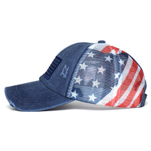 Load image into Gallery viewer, Women's Ripped Embroidered Baseball Cap – Breathable Dome Top Polyester Hat