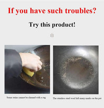 Load image into Gallery viewer, No-Scratch Kitchen Scrub Brush with Replaceable Fiber Scouring Balls – Anti-Scratch, Durable Handle for Non-Stick, Stainless Steel & Ceramic Cookware