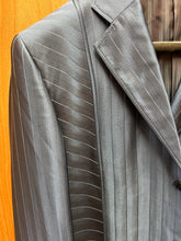 Load image into Gallery viewer, Venezzi Blue SB-4000 3-Button Striped Blazer