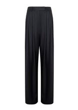 Load image into Gallery viewer, Broadway Liza Wide-Leg Virgin Wool Pants in Deep Black