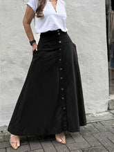 Load image into Gallery viewer, Women's Elegant High-Waist A-Line Skirt