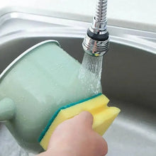 Load image into Gallery viewer, 360 Degree Kitchen Sink Tap Faucet Extender, Universal Stainless Steel Faucet Extender with Flexible Swivel Tap Aerator Hose, 2 Water Outlet Modes, Faucet Extender Water Saving Bathroom Kitchen Accessories
