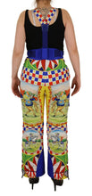 Load image into Gallery viewer, Dolce & Gabbana Multicolor Printed Snow Trouser Pants