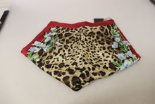 Load image into Gallery viewer, Dolce & Gabbana Multicolor Leopard Flora Printed Mid Waist Trouser Pants