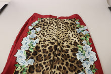 Load image into Gallery viewer, Dolce & Gabbana Multicolor Leopard Flora Printed Mid Waist Trouser Pants