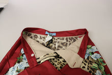 Load image into Gallery viewer, Dolce & Gabbana Multicolor Leopard Flora Printed Mid Waist Trouser Pants