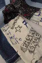 Load image into Gallery viewer, Dolce & Gabbana Multicolor Patchwork DG Fashion Wide Leg Denim Pant