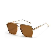 Load image into Gallery viewer, Double Beam Large Frame Sunglasses – Retro Fashion UV400